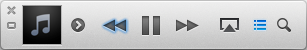 iTunes 11 MiniPlayer
