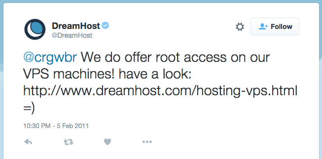 dreamhost-root-vps-tweet